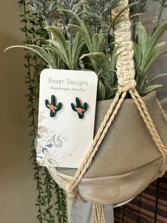 Cactus Blossom Studs